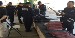 Realizan concurso de tiro por los festejos por el Día del Policía