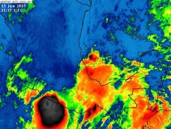 Se degradó depresión tropical "Calvin" del Pacífico