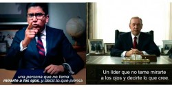 House of Cards le mando un breve mensaje al ex presidente de Tlaxcala