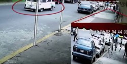 #VIDEO muestra cuando Valeria toma la combi, de la que ya no salió con vida