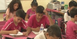 Empresarios atienden problemas de transformador en escuela