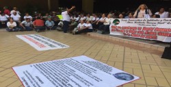 Pensionados y Jubilados del SNTE 27 piden se les paguen adeudos