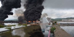 PEMEX confirma un muerto por incendio en refinería