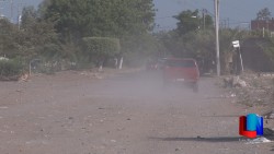 Mala imagen calle sin pavimento