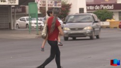 Todo un reto cruzar la calle 200