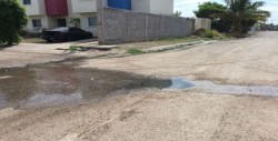 Malos olores por fuga de drenaje en Santa Rocio