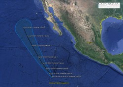 Se formó tormenta tropical "Eugene"