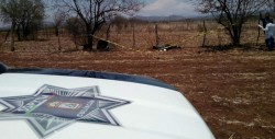 Localizan a una persona muerta en terreno de cultivo en El Salado