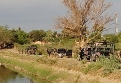 Persecución y enfrentamiento termina con la detención de tres supuestos gatilleros
