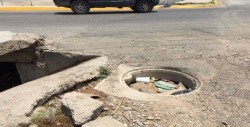 Registro abierto de la CFE en Prados del Sol