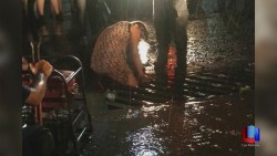 Rescatan Bomberos a señora