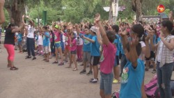 Disfrutan Campamento de Verano
