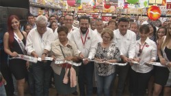 Inauguran super Ley Express en Villa  Juárez