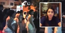 #Video Niega alumna fraude tras graduación en la calle