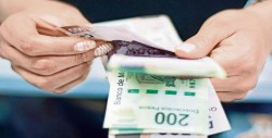 Peso mexicano se aprecia gracias a inflación en EU