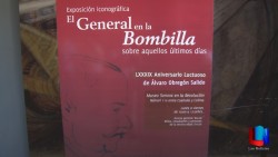 Exponen fotos y texto del General Alvaro Obregón