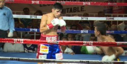 El "Bebe" Vega tuvo buena presentación