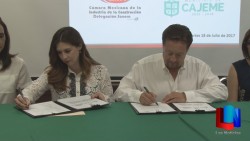 Firman convenio CMIC y Ayuntamiento