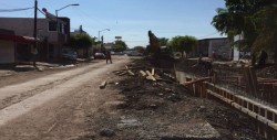 Piden señalización en construcción de Colector Pluvial Universo