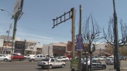Sin semáforo concurrido crucero de Culiacán.