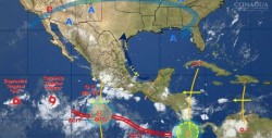 Continuará potencial de lluvias en la mayor parte del país