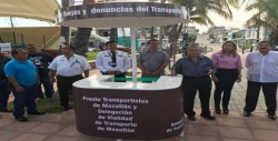 Fueron instalados módulos de atención a usuarios del transporte