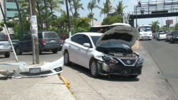 Accidente en avenida Ejército Mexicano
