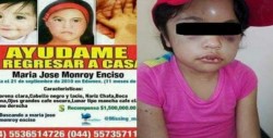 Sospechan que niña maltratada en Sonora fue robada