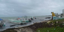 Emiten alerta en Quintana Roo por la tormenta tropical "Franklin"