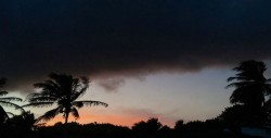 Continúa el sur de Q. Roo en alerta roja por tormenta "Franklin"