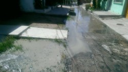 Fuga de aguas negras