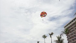 Temporalmente suspendidos parachutes
