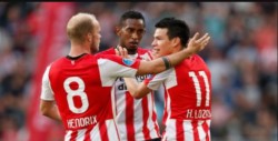 Hirving Lozano debuta con gol en la Eredivisie