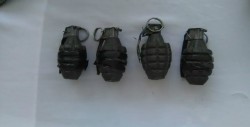Donan ciudadanos 88 armas, se recogieron granadas
