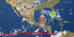"Harvey" y onda tropical 29 provocarán lluvias en México