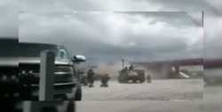 Revelan imágenes de enfrentamiento en Tamaulipas