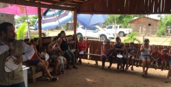 Llega brigada médica a desplazados de Concordia