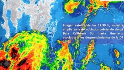 En alerta verde por la presencia de la tormenta tropical 14 E