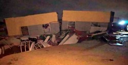 Colapsa edificio en Los Cabos por "Lidia"