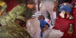 Brigadas médicas, prevén brotes epidémicos en zona afectada por sismo