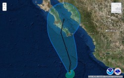 Atentos ante la evolución y trayectoria de "Norma" en el Pacifico