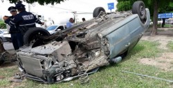 Accidente automovilístico se registra por Pedro Infante