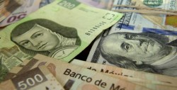 Peso mexicano se aprecia tras cifras débiles en la economía de EU