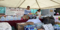 DIF Sinaloa y TVP instalan centro de acopio