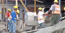Disminuye actividad en la construcción  un 0.2%