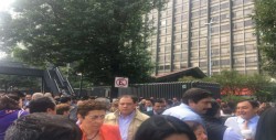 Desalojan torre de PEMEX por amenaza de bomba