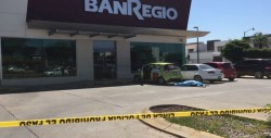 Asesinan a una persona afuera de sucursal bancaria