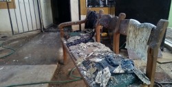 Incendio deja 4 lesionados, entre ellos tres menores