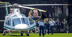 Coordinador del PRI usa helicóptero oficial para ir al golf