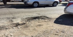 Grandes y profundos hoyos por la Heroico Colegio Militar